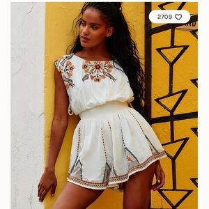 Free People Catalina Playsuit/ Romper